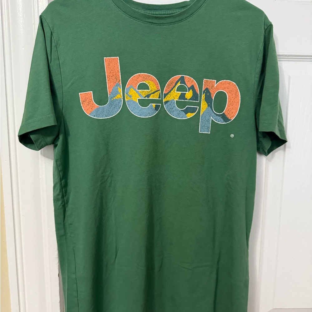 Jeep Men's Green T-Shirt